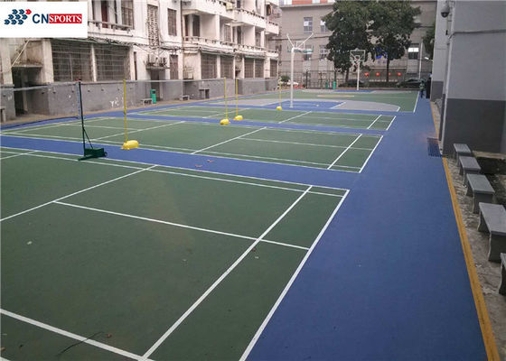 3.1mpa silicon PU Tennis Court Flooring