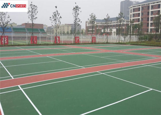 3.1mpa silicon PU Tennis Court Flooring