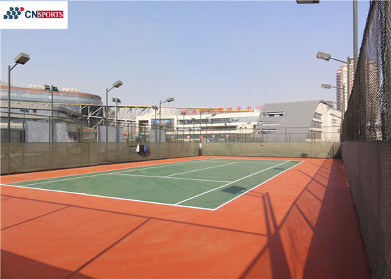 Concrete Asphalt Base Silicon PU Basketball Flooring High Rebound