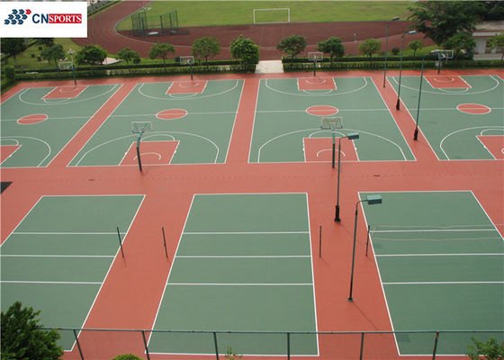 3.1mpa silicon PU Tennis Court Flooring