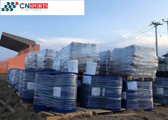 Wet Pour Crumb Rubber Polyurethane Binder Transparent EPDM Binder