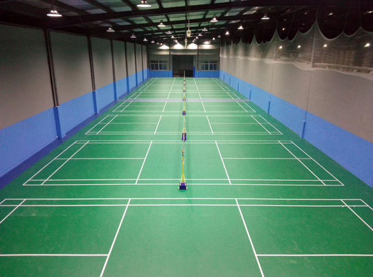 Cushion Rebounce PVC Sports Flooring Indoor Badminton Sports Flooring