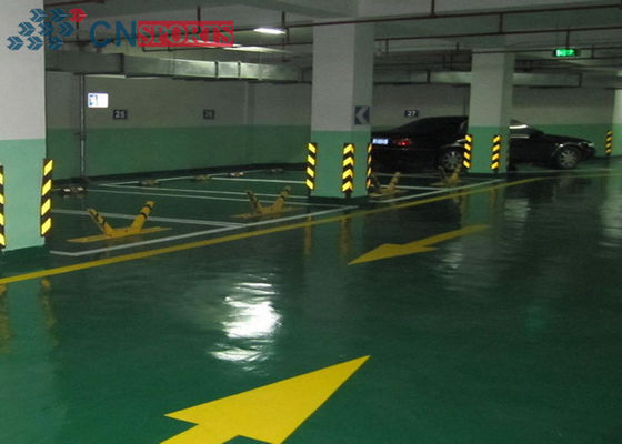 CN-C06 Color Crystal Car Park Epoxy Flooring Non Toxic Spraying Coating